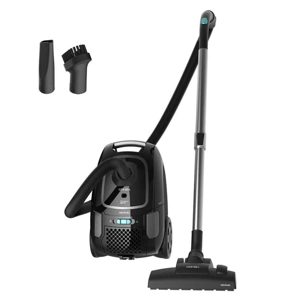Aspirador Potente 890W con Bolsa 4L y Accesorios para Limpieza Completa de Cecotec 2