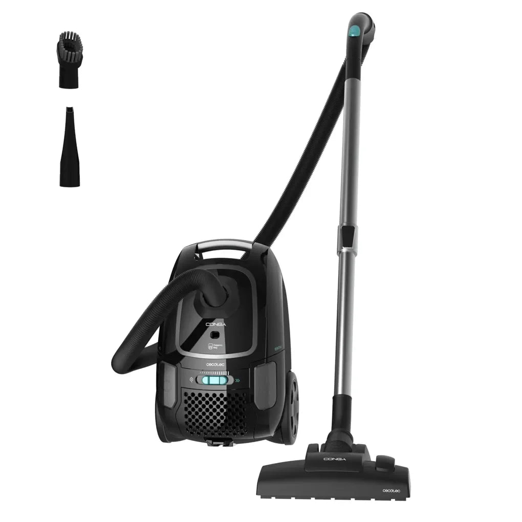 Aspirador Potente 890W con Bolsa 4L y Accesorios para Limpieza Completa de Cecotec 3