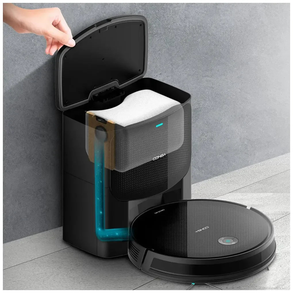 Robot Aspirador 4 en 1 con Autovaciado y Potente Succión para Hogares Impecables de Cecotec 6