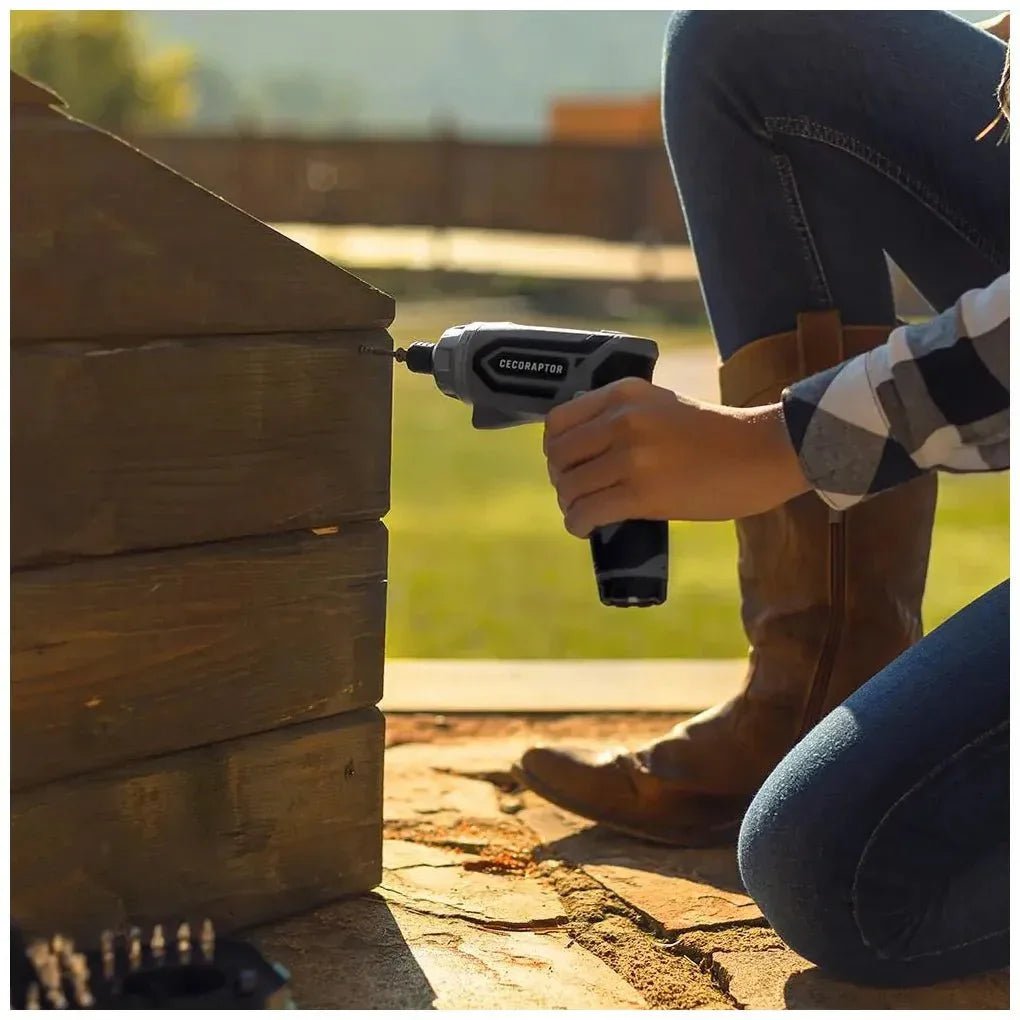 Destornillador a Batería 4V: Potencia, Versatilidad y Ergonomía para DIY de Cecotec 7