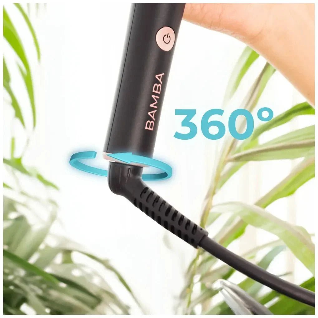 Rizador de Pelo 25mm TwistWaves: Ondas Suaves con Comodidad y Protección Térmica de Cecotec 9