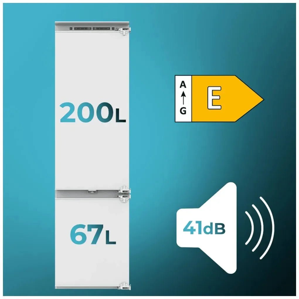 Frigorífico Combi Integrable 267L No Frost con Ahorro Energético y Diseño Elegante de Cecotec 4