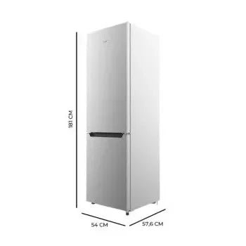 Frigorífico con 250 l de capacidad y tecnología inverter bolero coolmarket combi 250 inox d cecoctec de Cecotec 5
