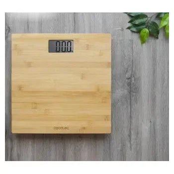 Báscula Digital con plataforma de bambú Eco friendly Surface precisión 9300 Healthy de Cecotec 9