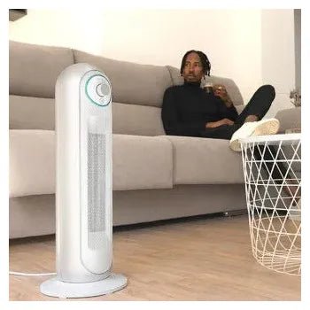 Calefactor cerámico de 2200 w de color blanco readywarm 10050 top ceramic pro de Cecotec 7