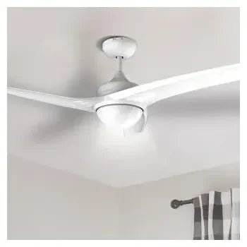 Ventilador de color blanco y diseño moderno con mando a distancia y potencia de 60 w energysilence aero 550 de Cecotec 3
