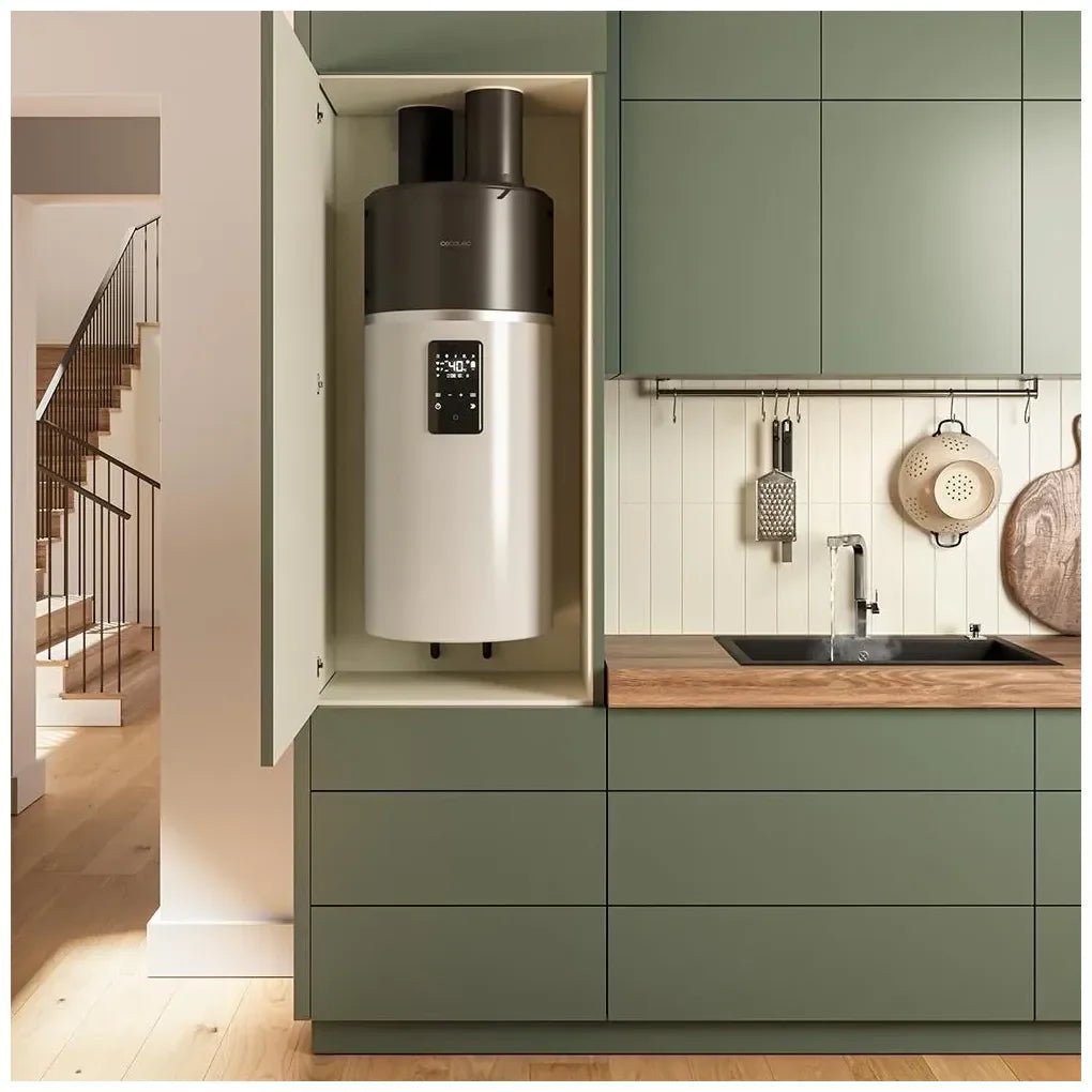 Termo AeroThermal 80L con Aerotermia Energía Sostenible Control APP y Pantalla Táctil Clase A+ de Cecotec 3
