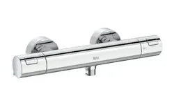 Conjunto de ducha termostático con un acabado en color cromo brillante T-500 Roca - Vista 3