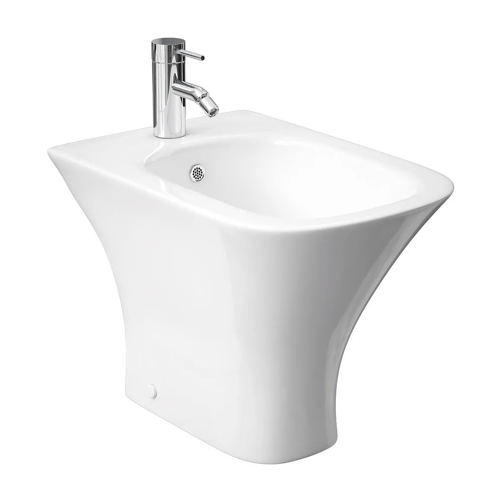 Bidé de Suelo Koap Fossil Natura Blanco Brillo - Vista 1