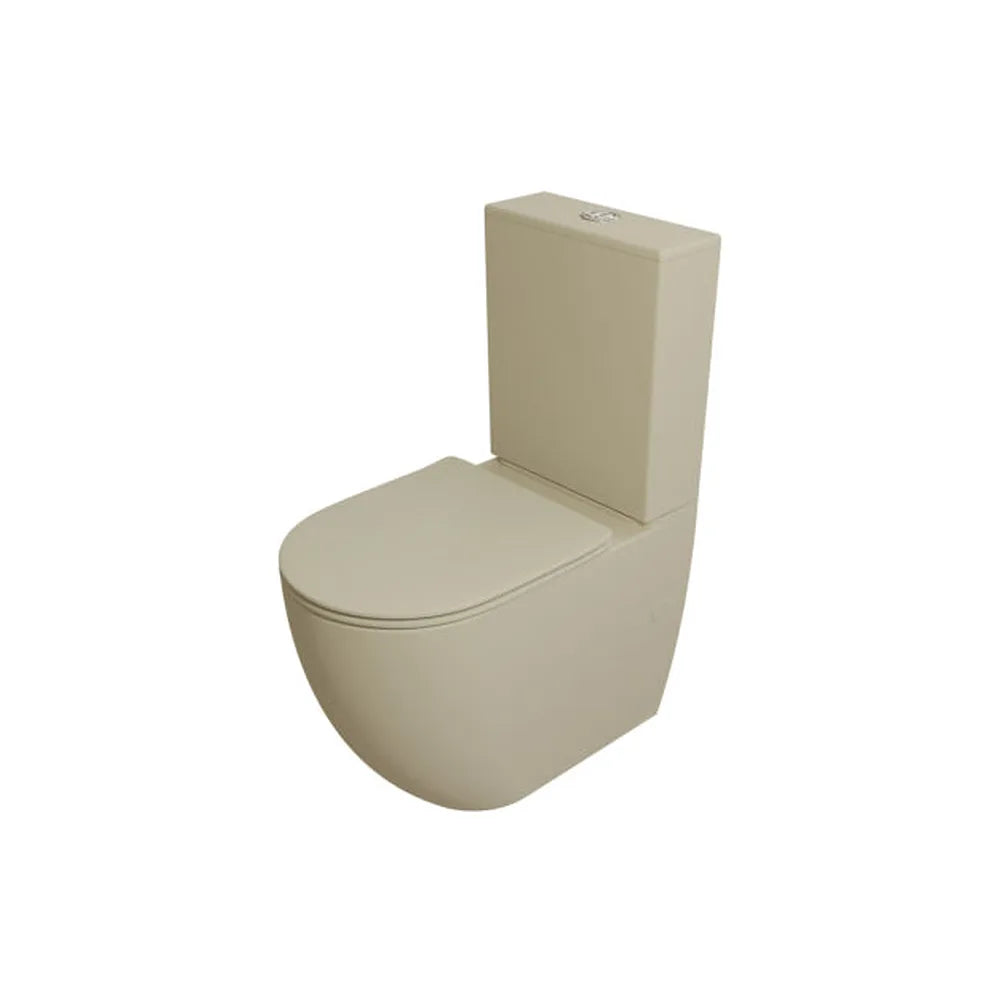 Inodoro Completo de Suelo Gales Fossil Natura Blanco - Vista 1