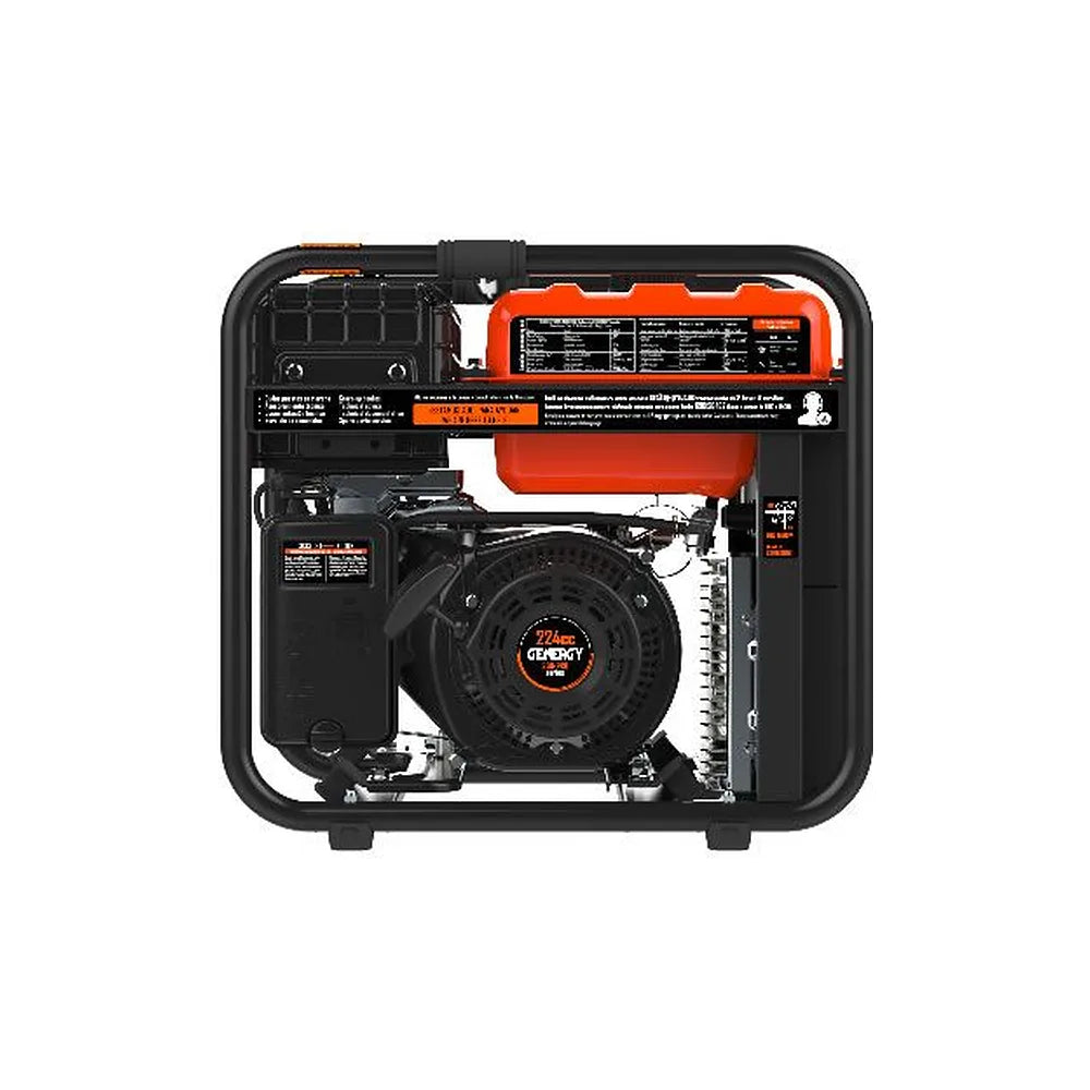 Generador Eléctrico a Gasolina Inverter Monofásico 3,8 KW Rodas Genergy - Vista 4