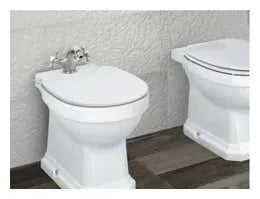 Grifo bimando de caño fijo para bidet de 18,1 cm con acabado cromado Carmen Roca - Vista 2