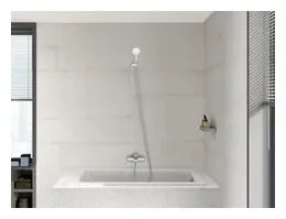 Grifo de bañera-ducha para instalación empotrada de 17,6 cm con acabado cromado Naia Roca - Vista 2