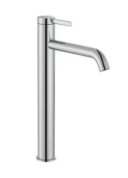 Grifo monocomando de lavabo de 32 cm con caño alto en acabado color cromo Ona Roca - Vista 1