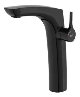 Grifo de lavabo monomando de 26 cm con un acabado en color negro titanio Insignia Roca - Vista 1