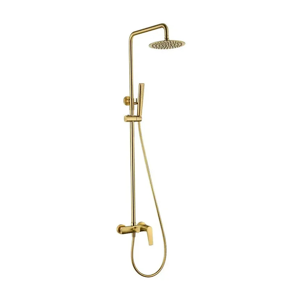 Barra de ducha Imex Delos | Monomando extensible | Oro cepillado Imex