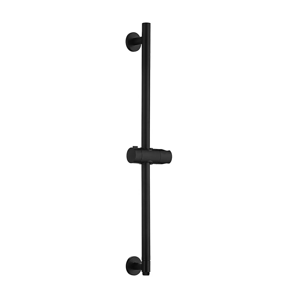 Barra de soporte ducha Negro Mate redonda 60 cm Imex Imex