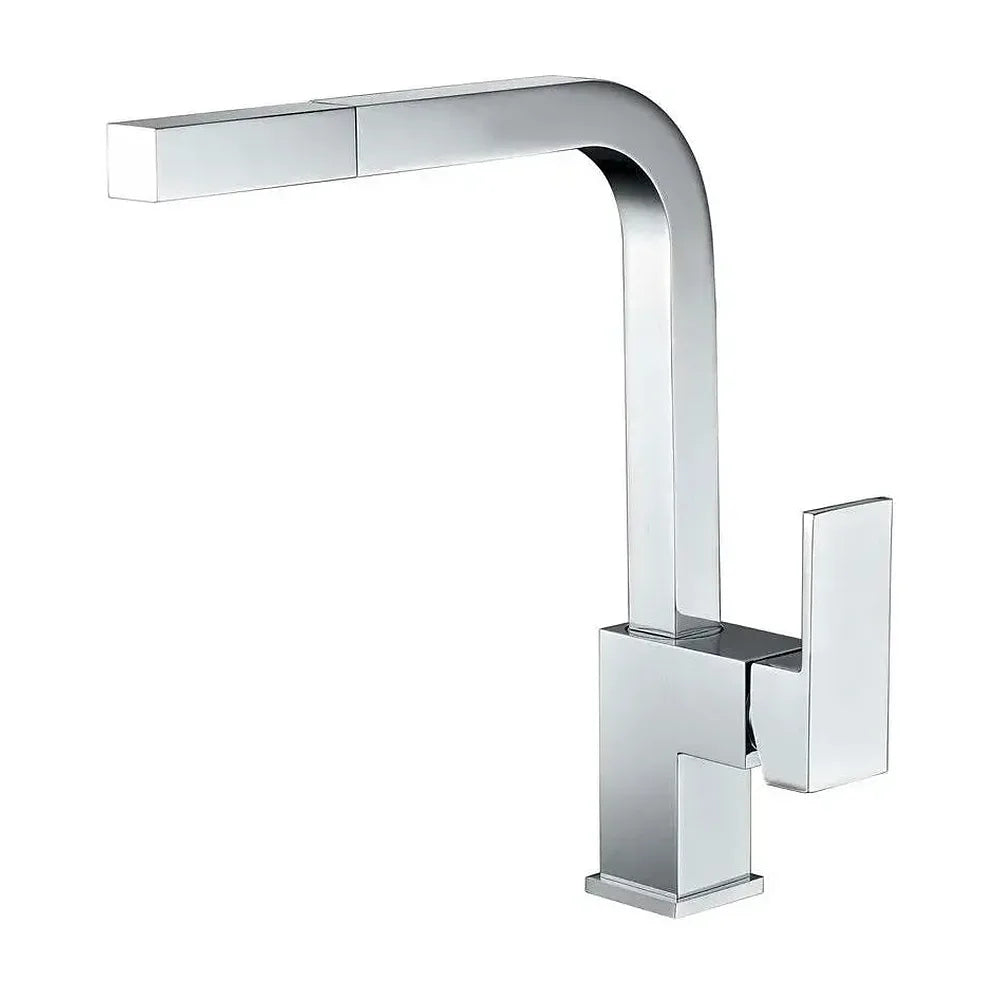 Grifo de cocina monomando de caño alto con manguera con teleducha Constanza de Imex Imex