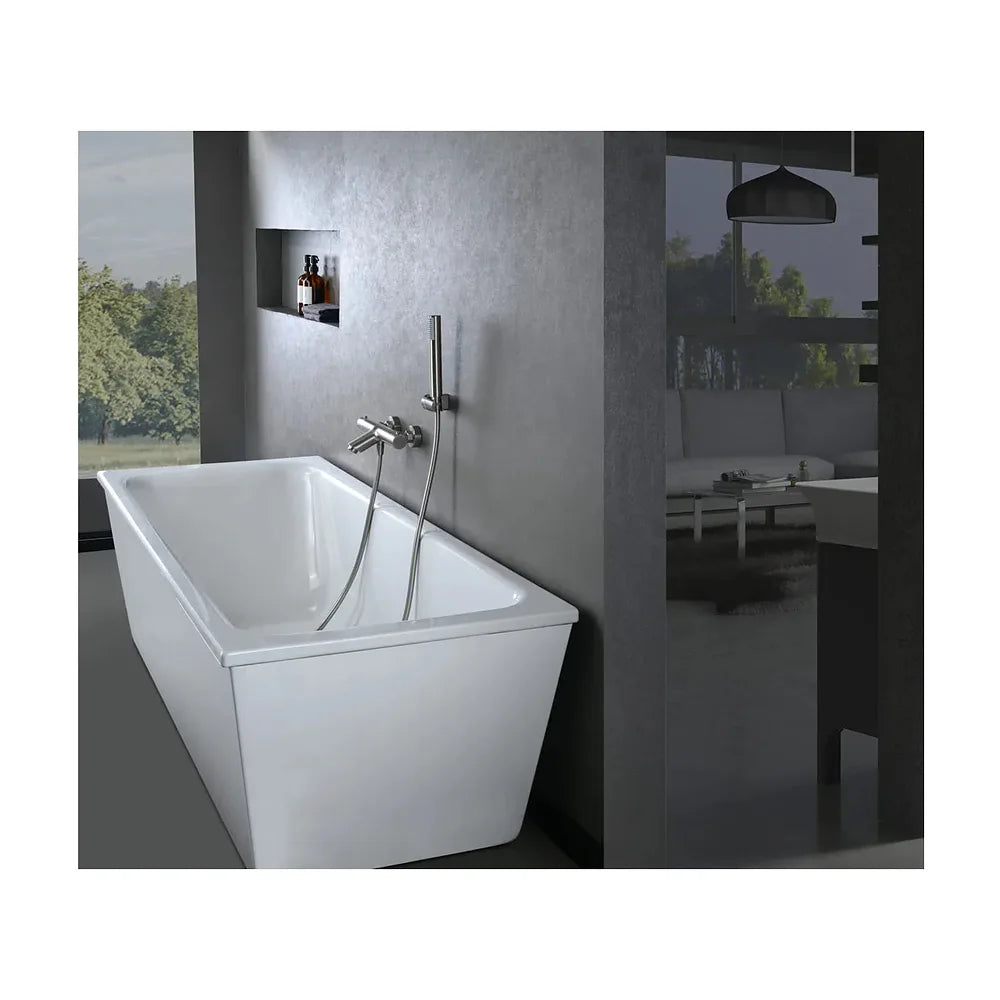 Vista principal de Kit baño/ducha termostatico Monza níquel cepillado Imex