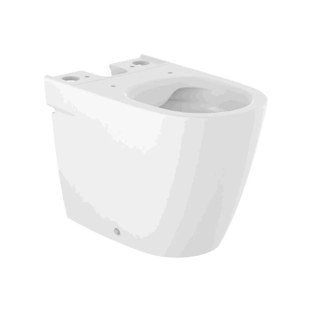Inodoro Tanque Bajo Rimless Ona Blanco Mate Roca - Taza Adosada a Suelo