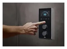 Panel inteligente de pared para grifería de ducha con instalación Smart Shower Roca - Vista 2