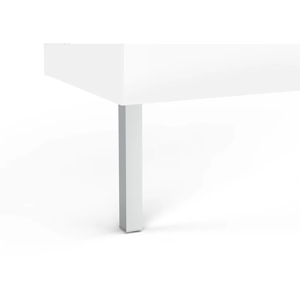 Conjunto de dos patas aluminio 28.5 cm para baño Victoria-N Roca - Vista 2