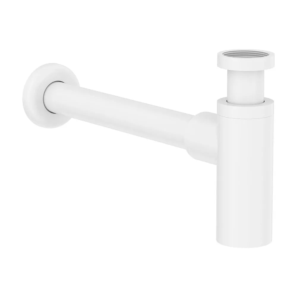 Sifón mural cilíndrico 1 1/4 para lavabo tubo 30 cm Basic Roca - Vista 2