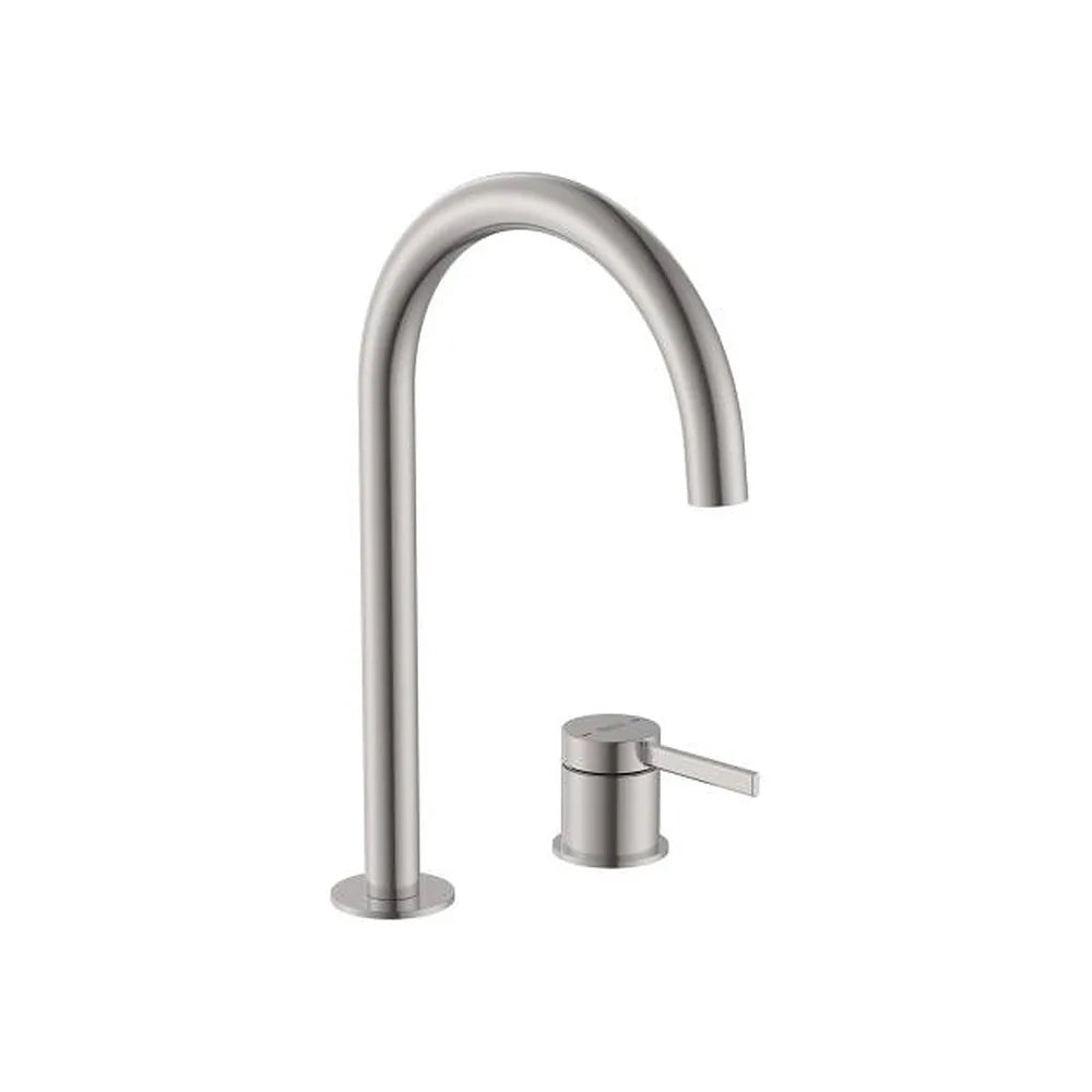 Grifería Monomando para Lavabo con Maneta de Repisa y Desagüe Click-clack Ona Roca - Vista 1