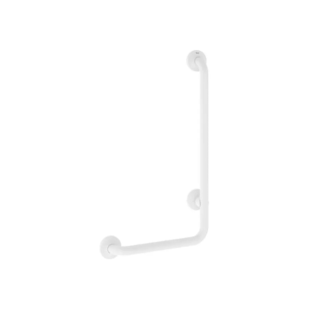Asa de baño angular 90 grados blanco para movilidad reducida 74x43x8 5 cm Roca - Vista 1