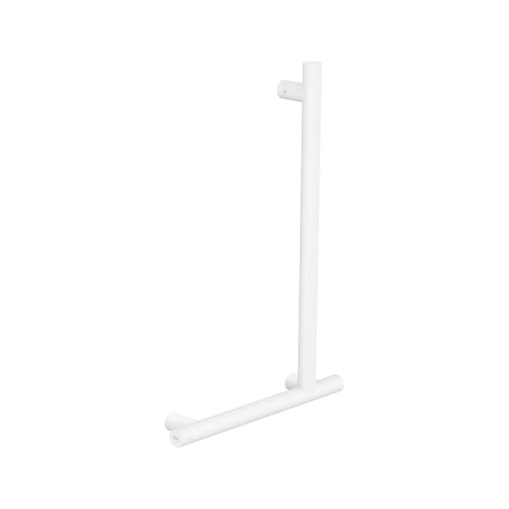 Asa angular de baño 90 grados derecha para movilidad reducida blanco mate Roca - Vista 1