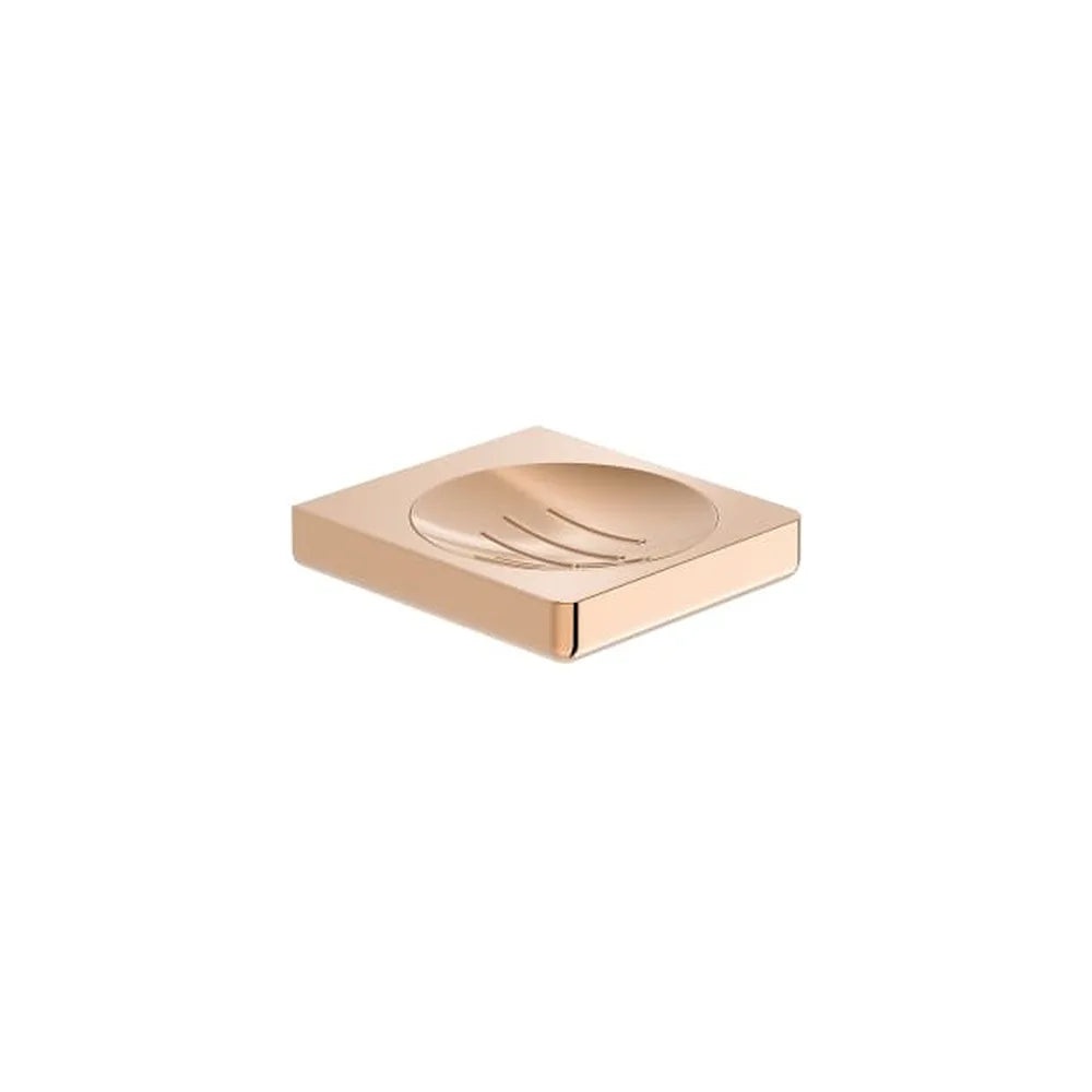 Jabonera de pared metalica con fijaciones incluidas 12x11 cm Roca - Vista 1