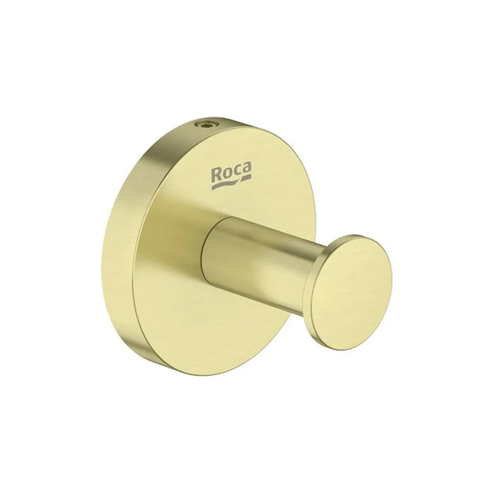 Percha Mural de Metal Oro Cepillado Soporte 10 Kg 5.6x4.8x5.6cm Roca - Vista 2
