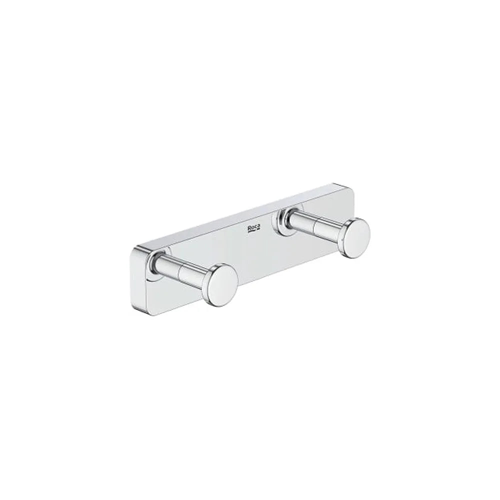 Percha Doble Mural con Instalación Adhesiva O Tornillería 6 Cm Sonata 14x3x3 cm Roca - Vista 1