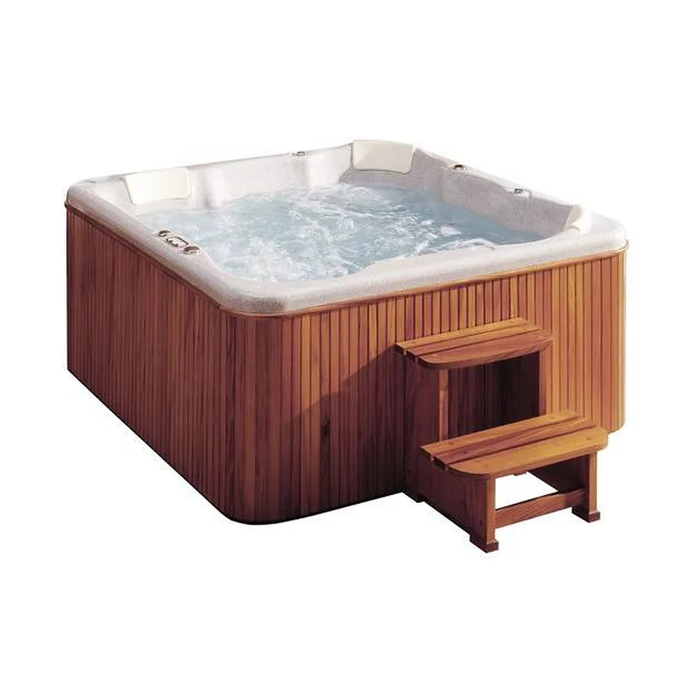 Spa apto para cuatro personas de forma cuadrada de 193 cm fabricado en acrílico Broadway Roca - Vista 1