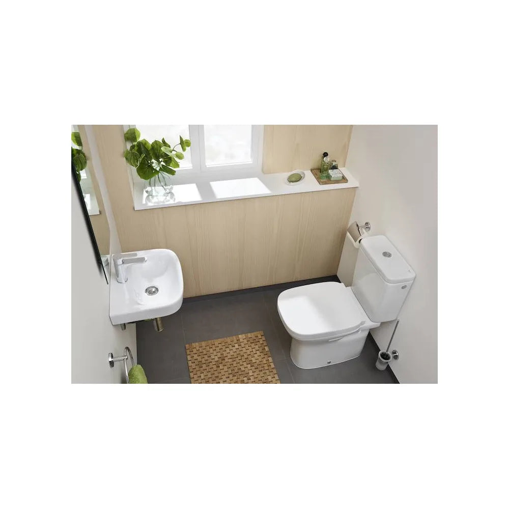 Lavabo para Instalación a Mural Debba 60 cm Blanco Roca - Vista 2