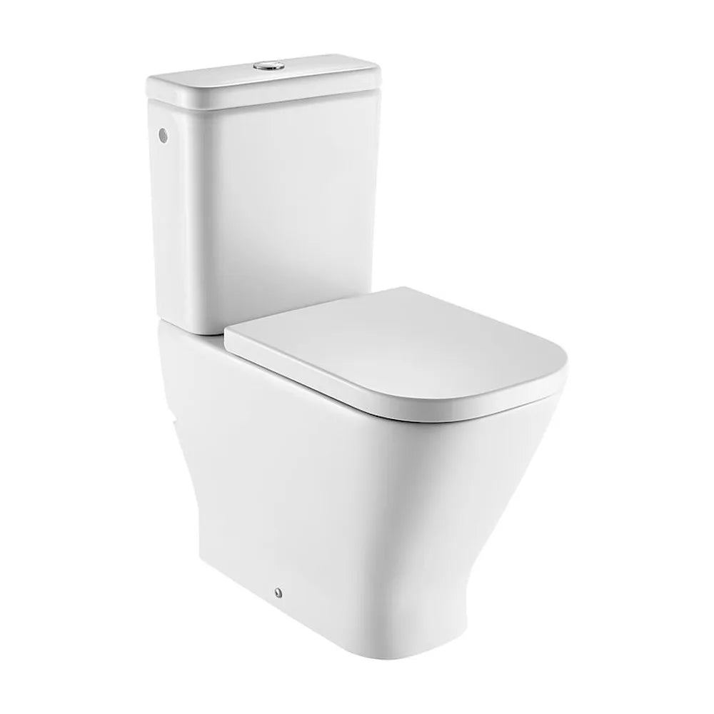 Conjunto de Inodoro Completo para Movilidad Reducida de Altura Confort Rimless Salida Dual The Gap Square Roca - Vista 3