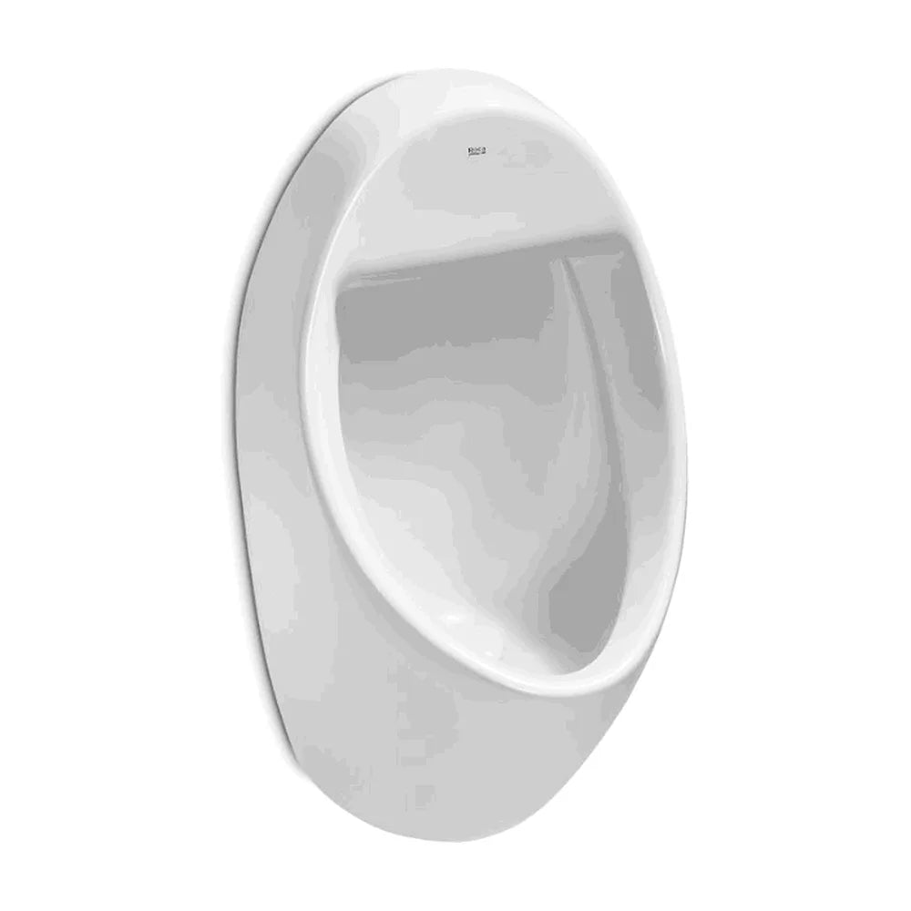 Urinario con entrada posterior de 42,5 cm fabricado en porcelana de color blanco Euret Roca - Vista 1
