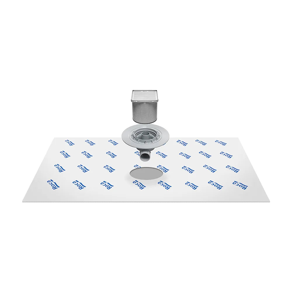 Juego de desagüe recomendado para espacios públicos de 12,1 cm In-Drain Shower SQ Roca - Vista 1