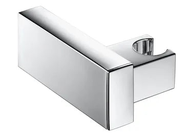 Soporte articulado de forma cuadrada para instalación a pared con acabado cromado Square Wall Roca - Vista 1
