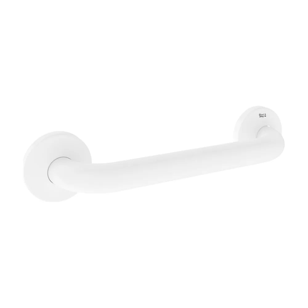 Asa recta de 38 cm fabricada en acero inoxidable con acabado blanco Pro Access Roca - Vista 1