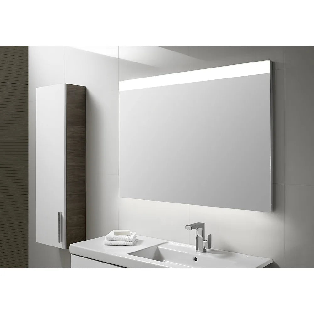 Conjunto de Baño con Espejo Led -fresno de 80 cm Colección Prisma Blanco Roca - Vista 4