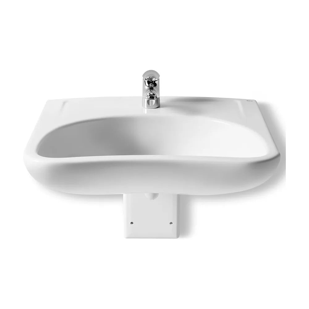 Lavabo Suspendido con Juego de Fijación Access 64 cm Blanco Roca - Vista 2