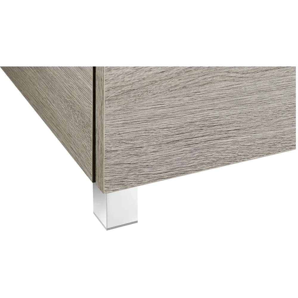 Mueble de Baño con Lavabo Izquierdo y 2 Cajones Lander de 100 cm Colección Unik Blanco Brillo Roca - Vista 3