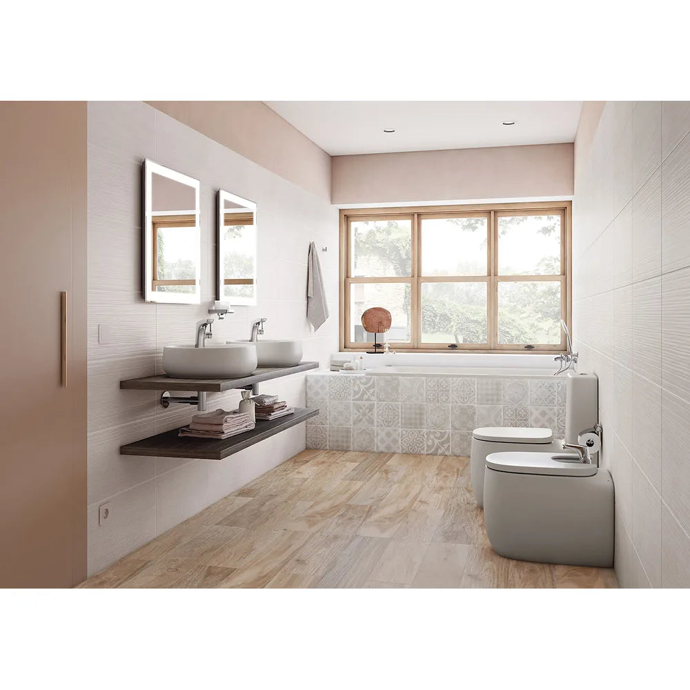 Lavabo Sobre Encimera de Fineceramic Beyond 45 cm Blanco Mate Roca - Vista 2