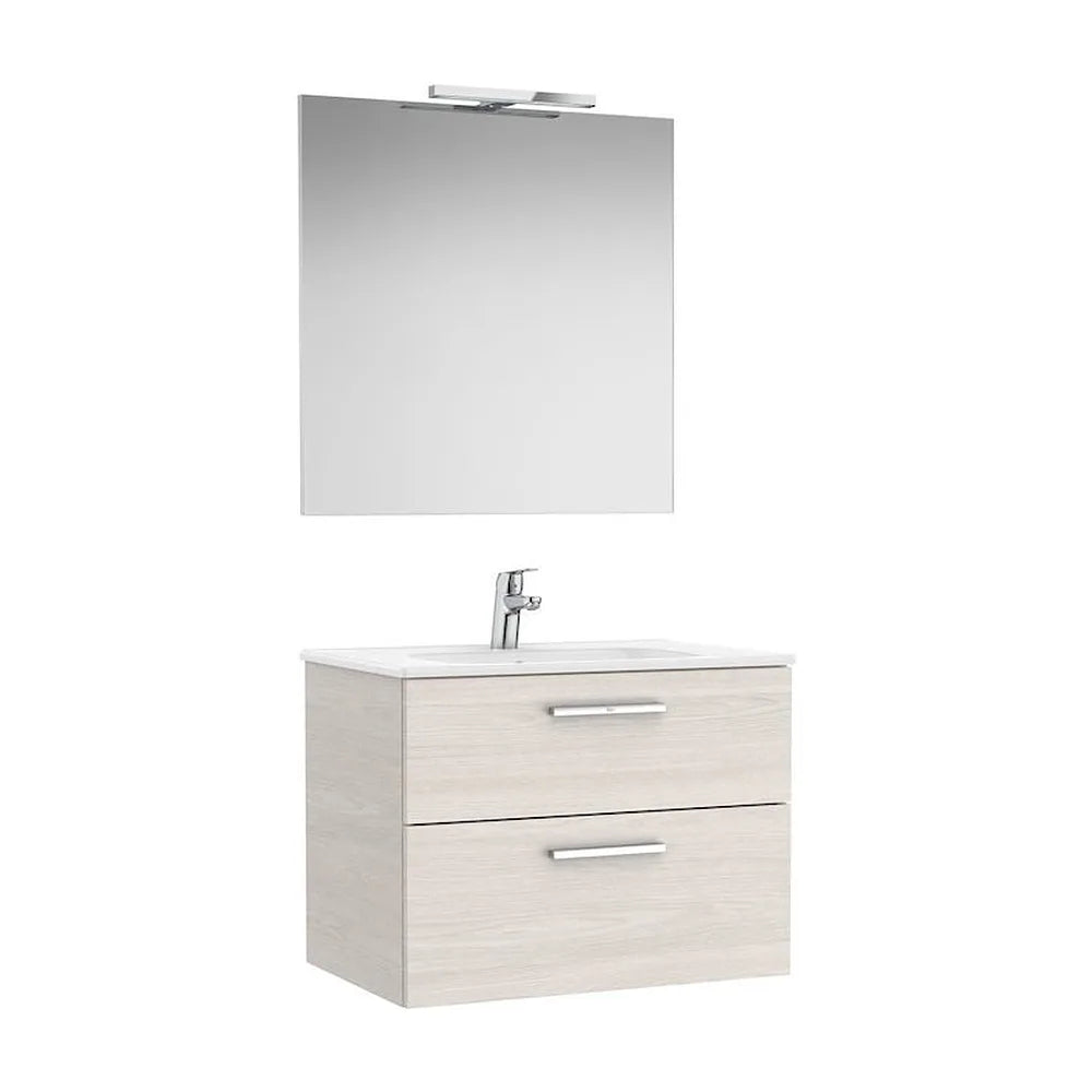 Conjunto de Baño de 2 Cajones de 70 cm Colección Victoria Fresno Roca - Vista 1