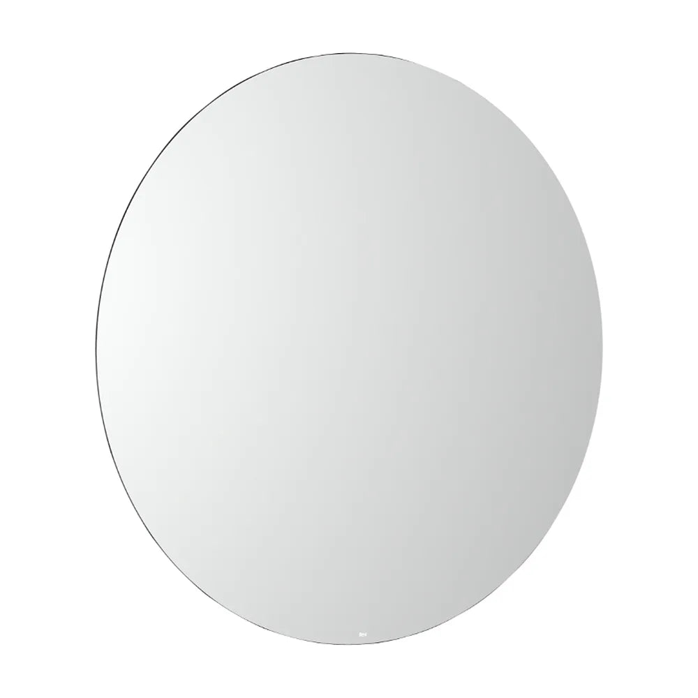 Espejo de cristal templado con luz perimetral y un diseño circular de 100 cm Luna Roca - Vista 1