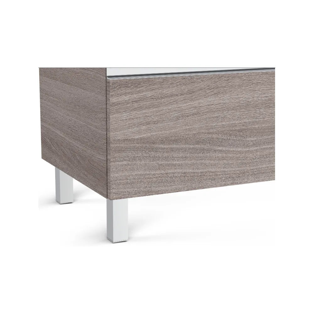 Mueble de Baño con Lavabo a la Izquierda Nogal Unik de 100,5 cm Colección The Gap Roca - Vista 3