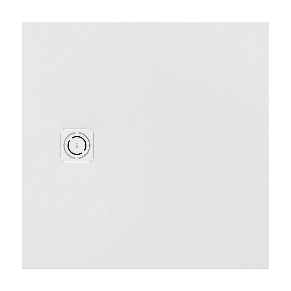 Plato de Ducha Cuadrado con Superficie Antideslizante 90x90cm Blanco Roca - Vista 1