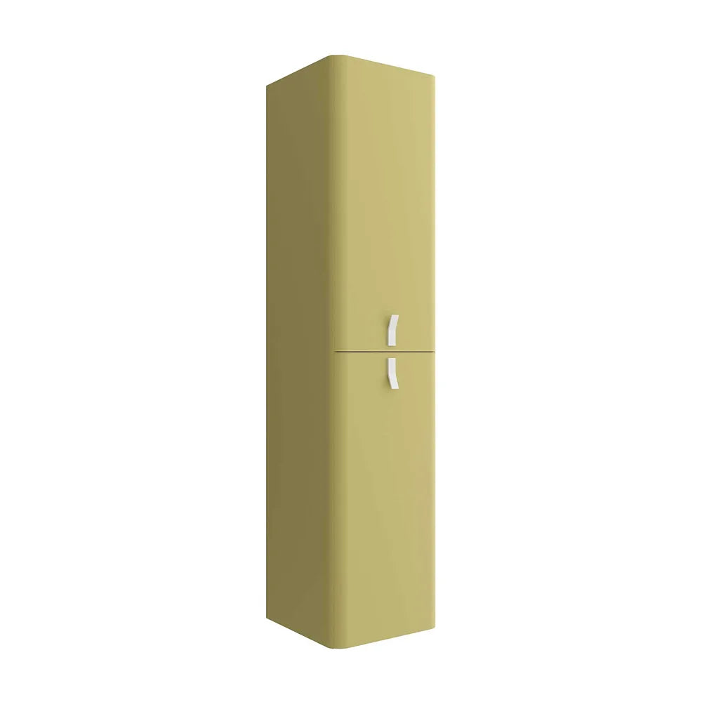 Mueble de Baño Suspendido con Lavabo y 2 Cajones Salgar Uniiq 80 cm Verde Salvia - Vista 4
