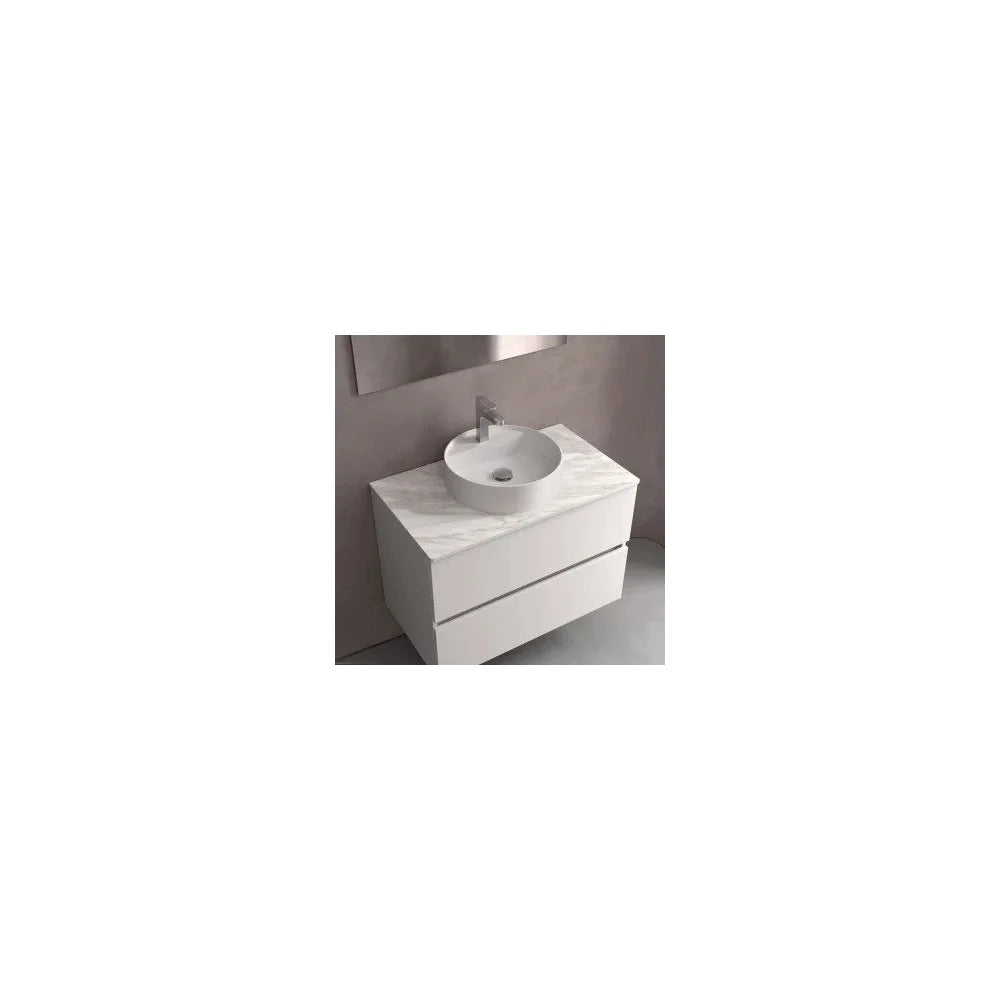 Mueble de Baño 2 Cajones Salgar Renoir Azul - Vista 4